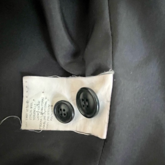 Armani Collezioni Black & White Strip/Grid Blazer - Picture 10 of 10